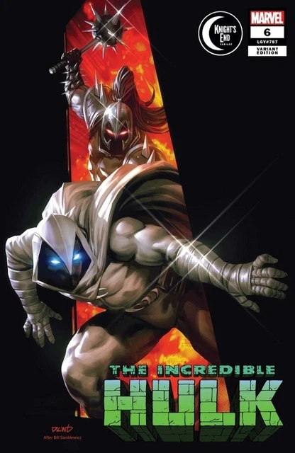 Incredible Hulk #6 Chew Knight's End Variant Marvel Comics 2023 NM+