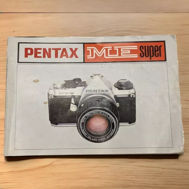 Pentax ME Super Camera User Manual Guide Instructions 49 Pages