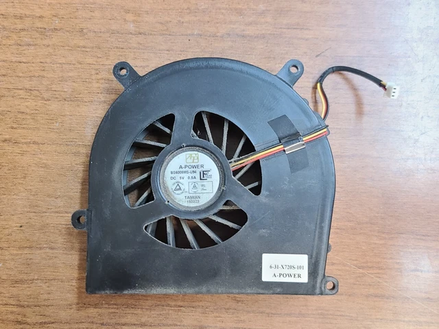 Original!! Sager Clevo P170Sm Laptop Gpu Cooling Fan Relacement 6-31-X720S-101