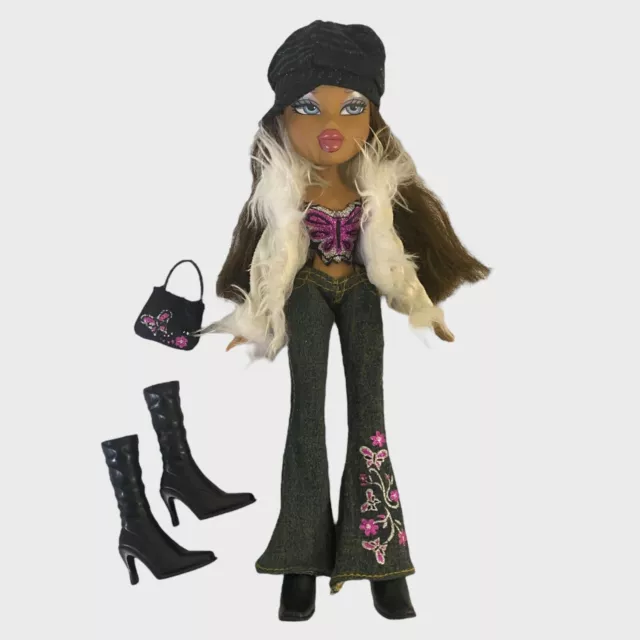 MGA BRATZ RUNWAY Disco Nevra Doll W Fashion Outfit Brown Hair & Blue Eyes  RARE $19.99 - PicClick