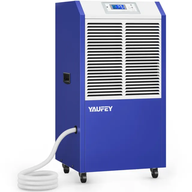 Yaufey Large Commercial Grade 280 Pint Dehumidifier for Space up to 8,500 Sq. Ft