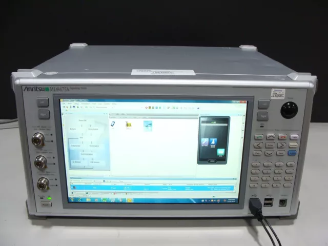 Anritsu MD8475A Communication Analyseur / Base Station Signalisation Testeur W/