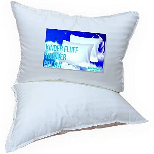 Toddler Pillow (2 Pcs)-Baby Pillow for Toddler Bed or Travel Pillow-The Only
