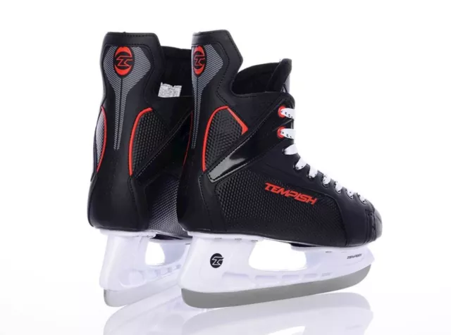 Eishockeyschlittschuhe Detroit T7000 Youth Gr. 29-33 Carbonstahl Schlittschuhe