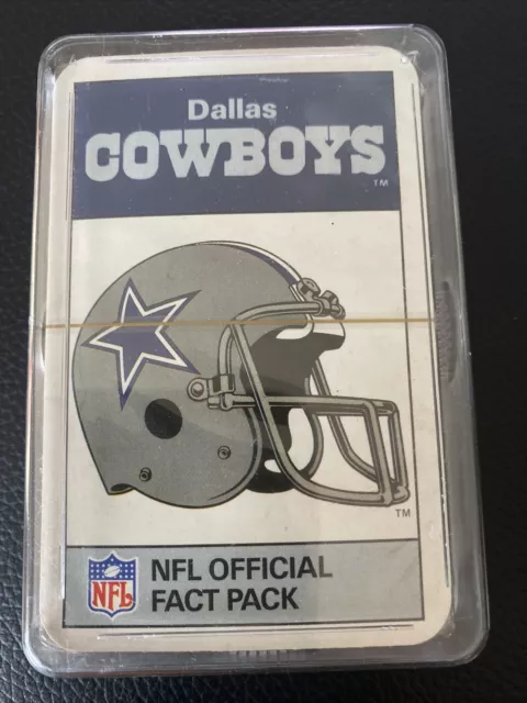 Ace NFL Ace Official Fact Pack - Sealed - Dallas Cowboys 1986