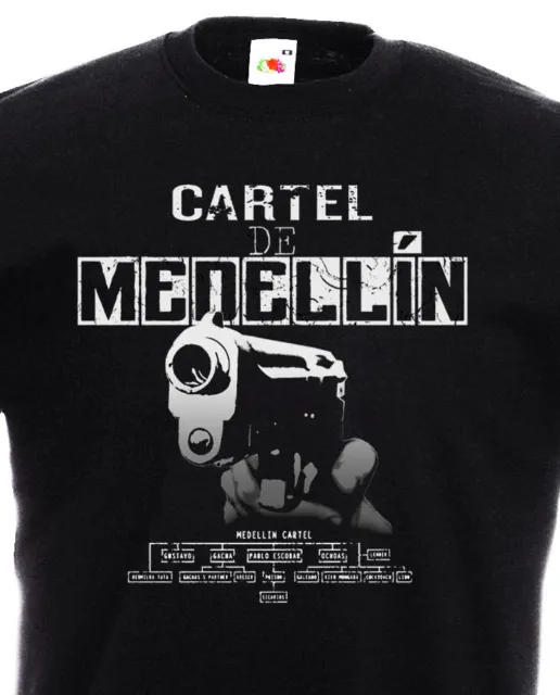 Cartel Medelin Escobar Colombia Cocaine Kartell Medellin Narcos T-Shirt S - 4XL