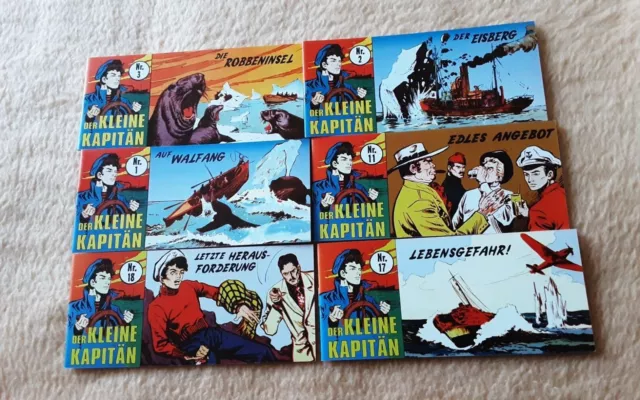 6 Comics Piccolo Der Kleine Kapitän Band 1 - 3, 11, 17, 18,     M5