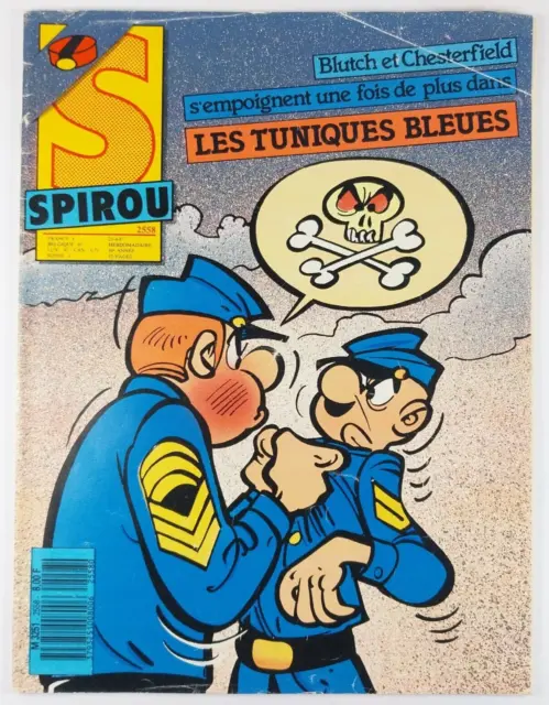 Le Journal de Spirou N°2558 Les Tuniques Bleues - Avril 1987