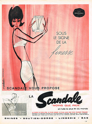 ADVERTISING PUBLICITÉ DE PRESSE 1961 PETIT BATEAU CÔTE FINE COTON PEIGNÉ 