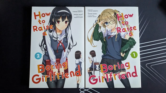 HOW TO RAISE a boring girlfriend Manga Volume 1 & 2 £16.32 - PicClick UK