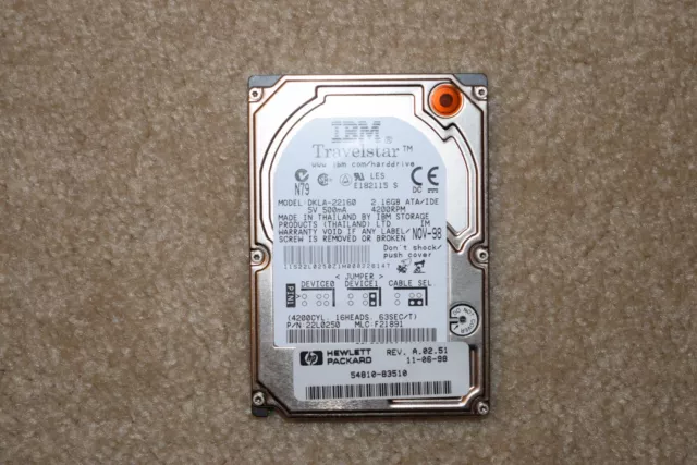 HP 54810-83510 hard disk drive for Infinium 54815A 54820A 54825A oscilloscope