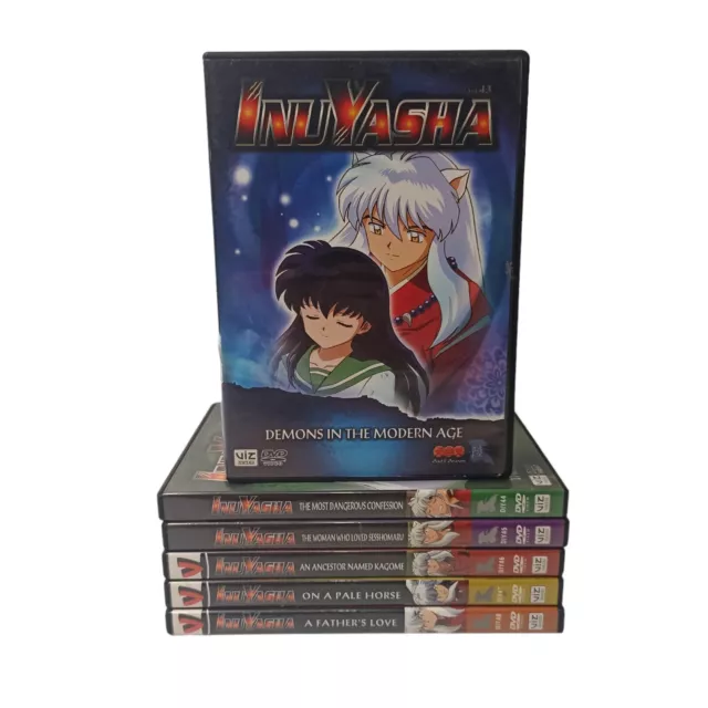 Inuyasha: Complete Series Seasons 1-7 (DVD, 32-Disc Set) English Audio Seal  US