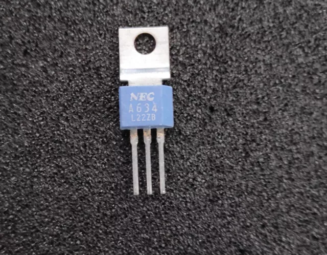 2SA634 - NEC PNP Silicon Epitaxial Transistor 30V 3A - TO202 - NEC