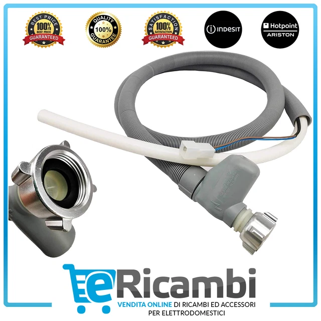 Tuyau D'Arrivée D'Eau Pour Lave-Vaisselle Miele - Réf. 5229350, Compatible G646SC