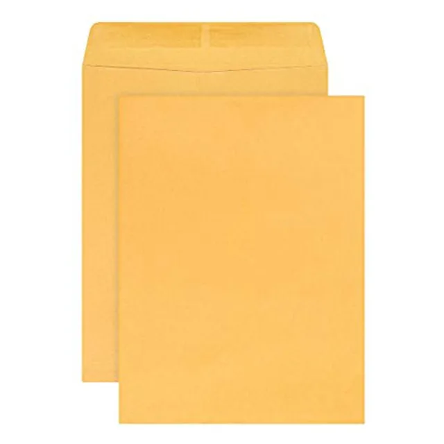 Office Depot Catalog Envelopes, 9in. x 12in, Brown, Pack of 100, 77671