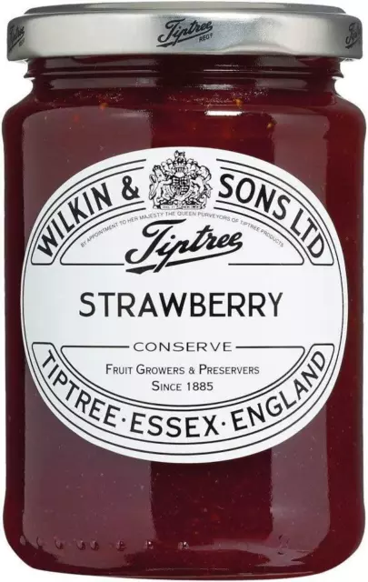 Tiptree Strawberry Conserve 340g Pack of 1, 2 or 6