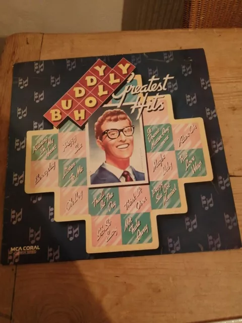 Buddy Holly Greatest Hits Uk Vinyl Lp In Mono On Mca Records 1950S Rock N Roll