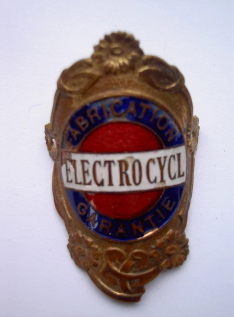 Plaque emaillee de velo cycles THE RADNOR - Old Enameled Bike