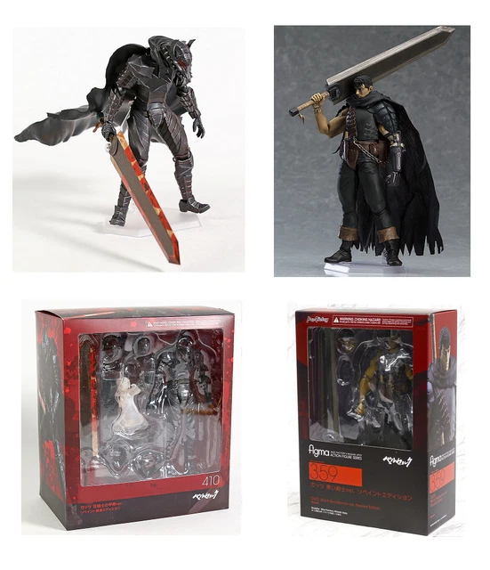 FIGURINE BERSERK GUTS Berserk figma 359 Guts noir épéiste édition 18cm