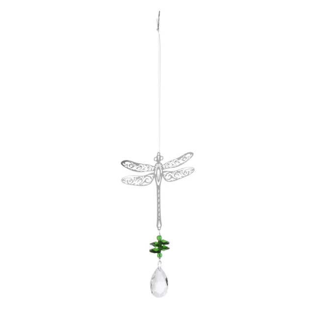 Colgante de regalos de Chritmas con bola de cristal colgante adorno mariposa