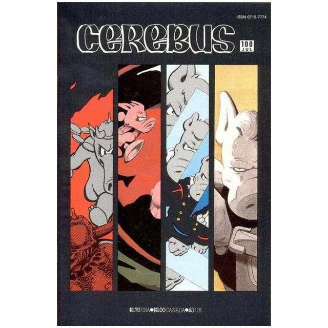 Cerebus the Aardvark #100 in Very Fine + condition. Aardvark-Vanaheim comics [d|