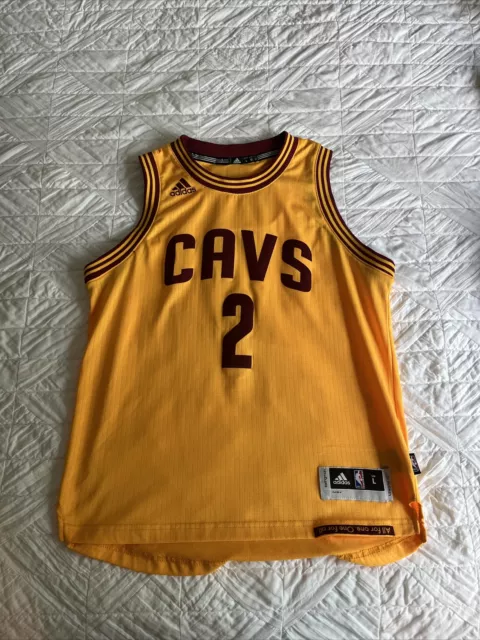 adidas, Shirts & Tops, Kyrie Irving Cavs Jersey Youth Small Throwback