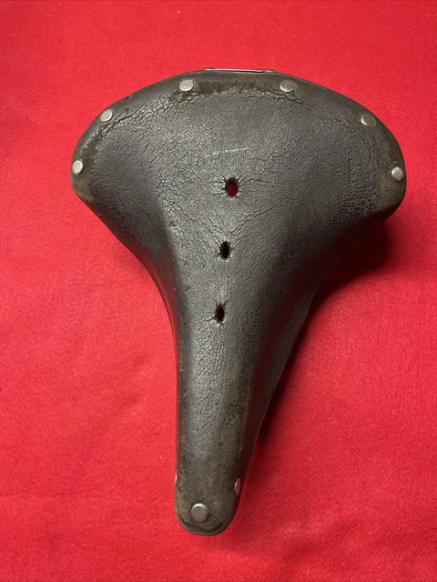 Chariot De Selle Brooks B17 Pour Vélo Ancien - Acier - Années 1940