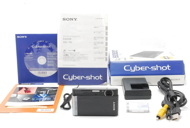 Tested [Near MINT] Sony Cyber-shot DSC-T90 12.1MP Digital Camera From JAPAN