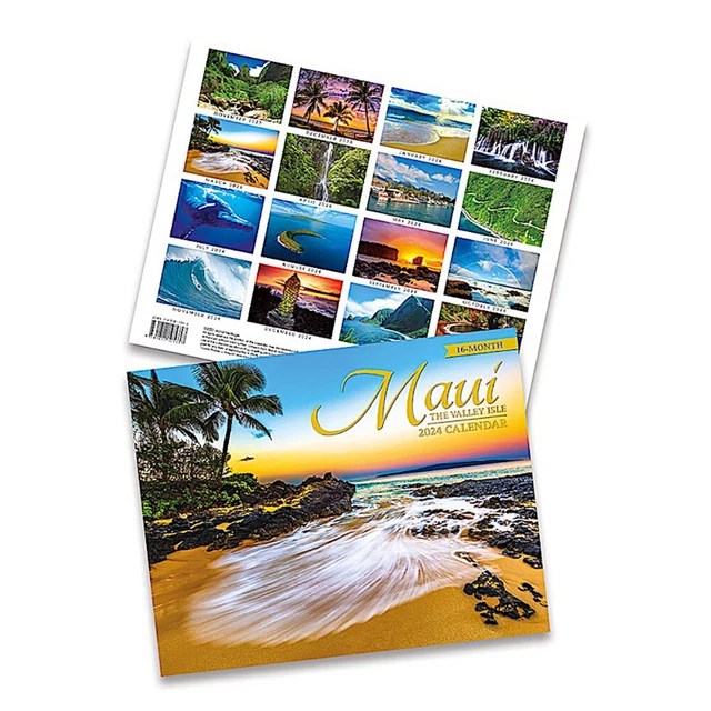 16 MONTH TRADE 2024 Calendar November 2023 February 2025 Maui Hawaii