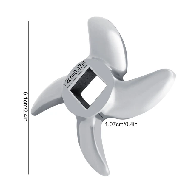 (12#)1Pcs Stainless Steel Meat Grinder Blade Mincer Knife Replacement Accesso BS