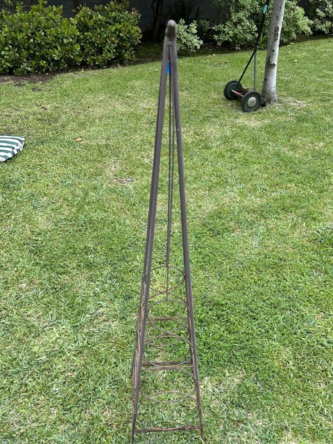Charming Vintage 41 In. Garden Climber Support For Roses, Jasmine