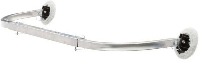 Adjustable True Grip Stabilizer and Surface Protectors for Extension Ladders