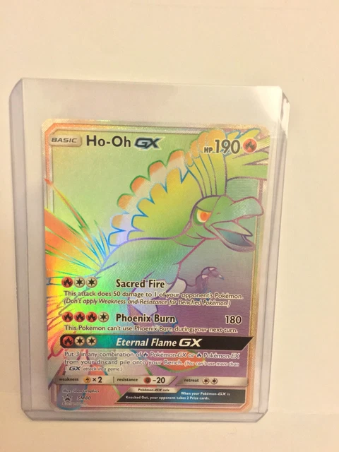Marshadow 156/147 Pokemon Regenbogen seltene GX brennende Schatten