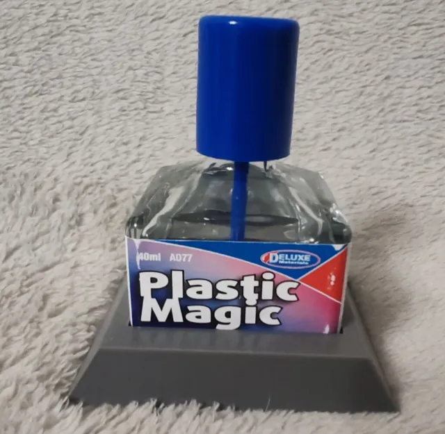 Deluxe Materials Plastic Magic Glue Bottle Holder Stand, No Spill