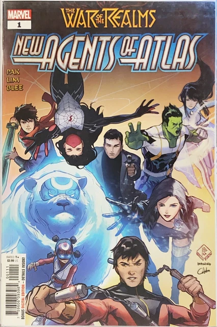 War Of The Realms New Agents of Atlas #1 1st appearance Aero Luna Snow 2019 MCU