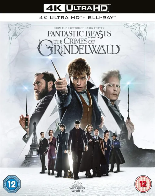 Fantastic Beasts The Crimes Of Grindelwald 4K UHD Ultra HD Blu Ray New & Sealed