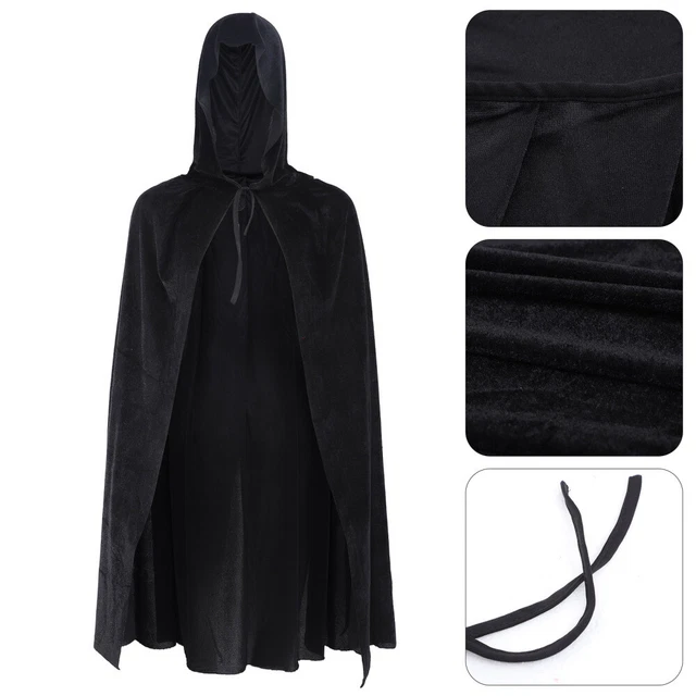 Mantello vampiro donna uomo ragazza bambino mantello Halloween vestiti
