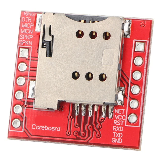 (Without Antenna)GPRS Module Plastic GSM Module Kit 3.7~4.2V Portable Phone