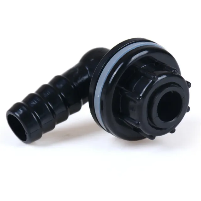 3/8" To 14mm Fish Water Tank Mini 90 Degree Elbow Drainage Connector Fitting:'mj