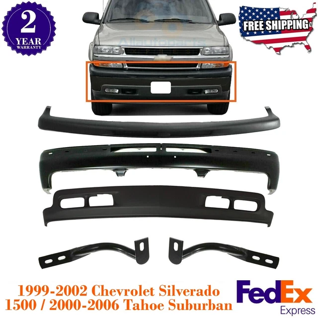 Perfect Fit Front Bumper Upper Cover For 2000-2006 Tahoe & 1999-2002 Chevy Silverado 1500