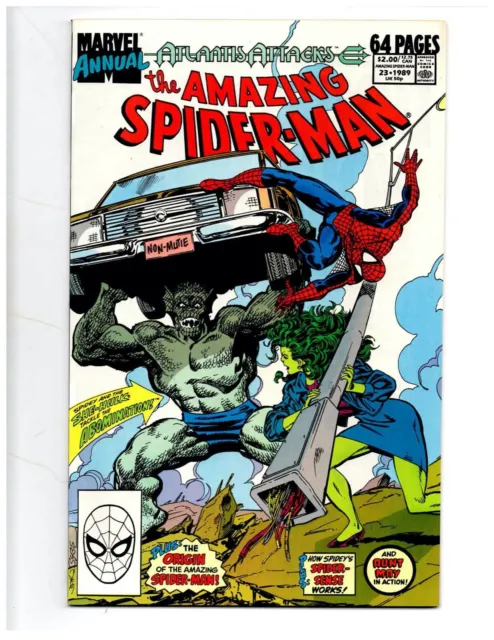 Marvel Comics The Amazing Spiderman Atlantis Attacks Annual VF+