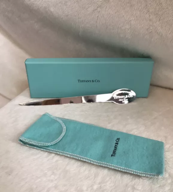 TIFFANY & CO. STERLING SILVER PAPER CUTTER / LETTER OPENER
