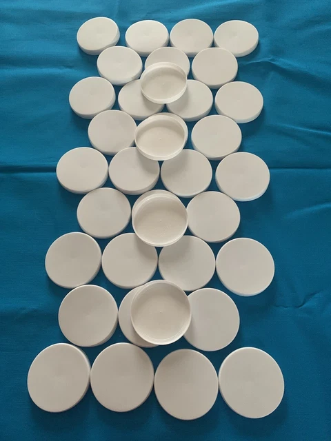 30 COUVERCLES POUR Pot De Yaourts Type La Laitière Ou Bonne Maman EUR