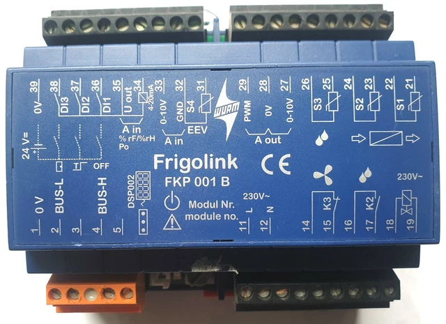 WURM FRIGOLINK FKV 001 | Feldmodul zur Kühlstellung von EEV-Anwendungen EUR 9,99 - DE