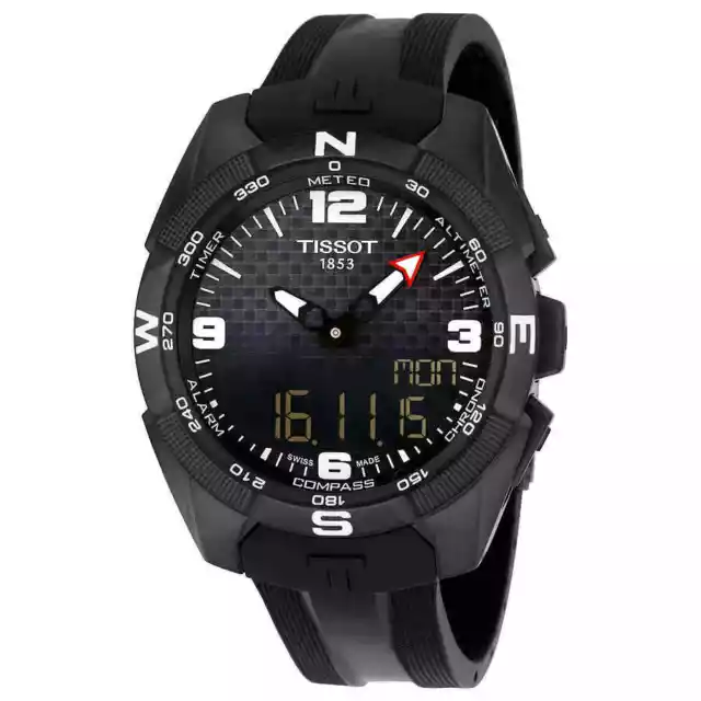 Tissot T-Touch Expert Solar Black Dial Men's Watch T0914204705701
