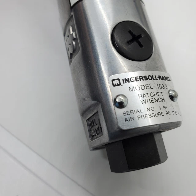 Ingersoll Rand Stubby 3/8" Drive Air Ratchet #IR1033 6