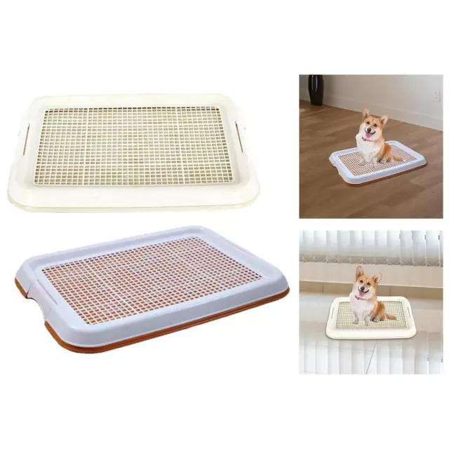 Dog Potty Tray, Pet Indoor Dog Training Toilet, Dog Potty Pee Pad Holder for