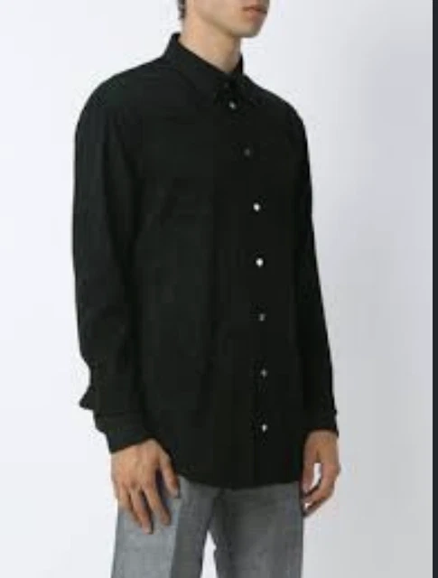 VERSACE COLLECTION HOMME Emblématique Culte Imprimé Denim Chemise