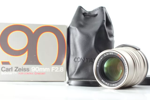 [Beste Mint IN Karton] Contax Carl Zeiss Objektiv Sonnar T 90mm F/2.8 Aus Japan