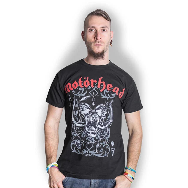 Motorhead Playing Card ufficiale Uomo maglietta unisex
